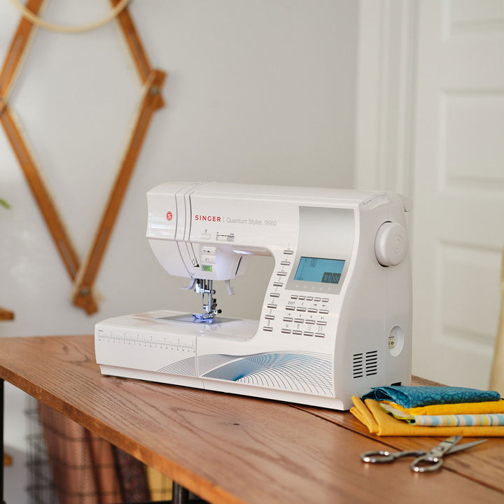 SINGER® Quantum Stylist™ 9960 Sewing Machine with Extension Table