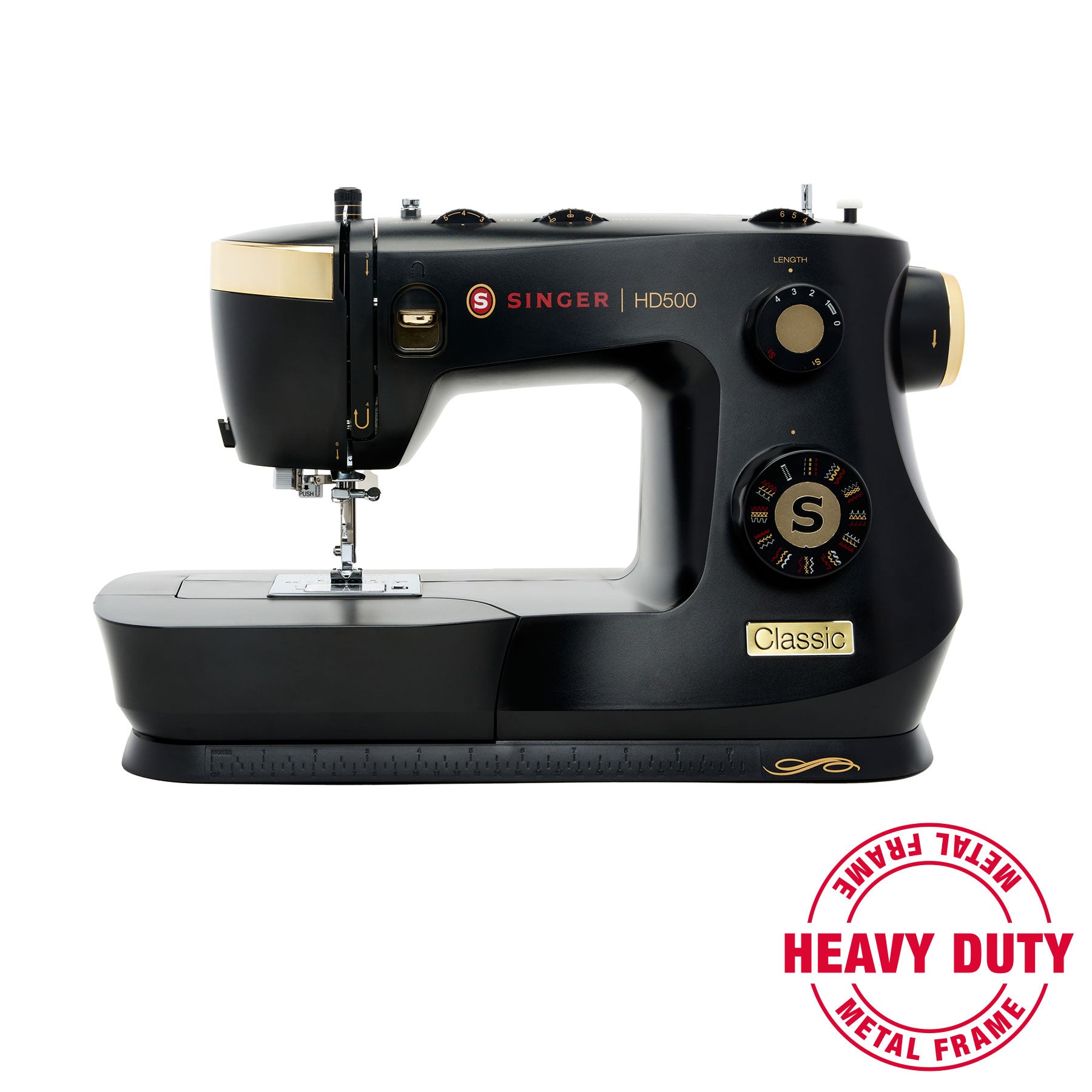 SINGER® HD500 Classic Black Sewing Machine