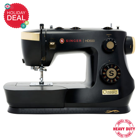 SINGER® HD500 Classic Black Sewing Machine