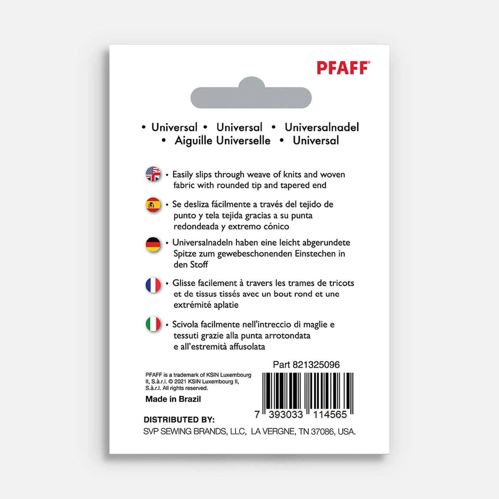 PFAFF® Universal Needles Size 80/12 10-Pack