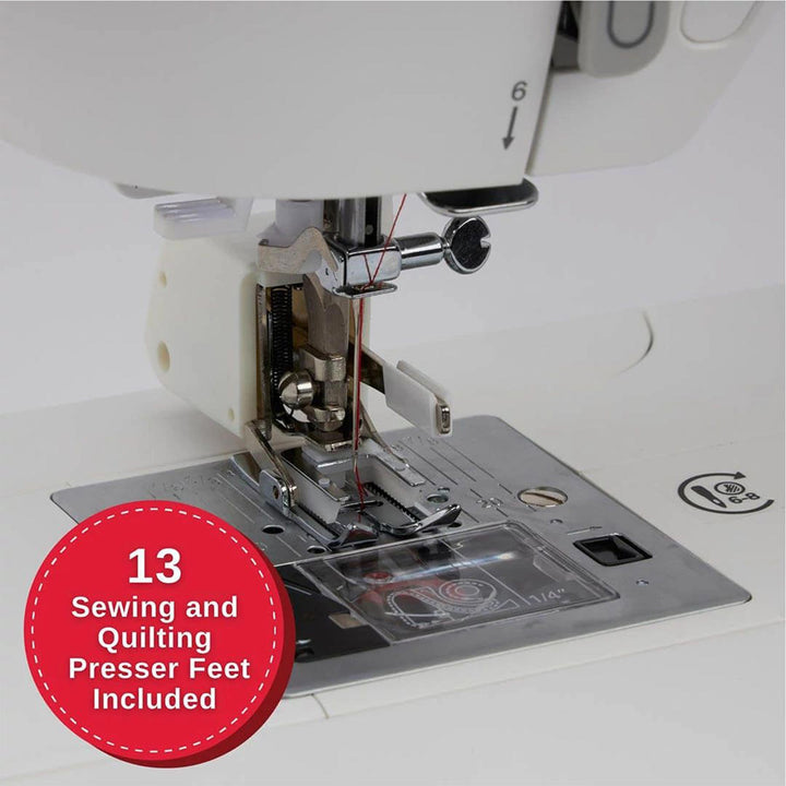 SINGER® Sew Spacious Quantum Stylist™ 9960 Sewing Machine & Presser Foot Kit Bundle