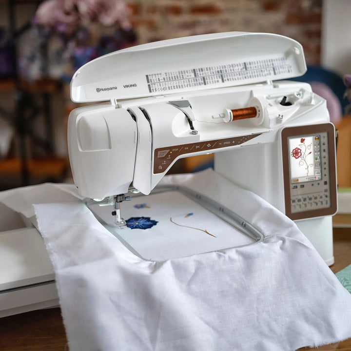 HUSQVARNA® VIKING® Refurbished DESIGNER TOPAZ™ 40 Sewing & Embroidery Machine