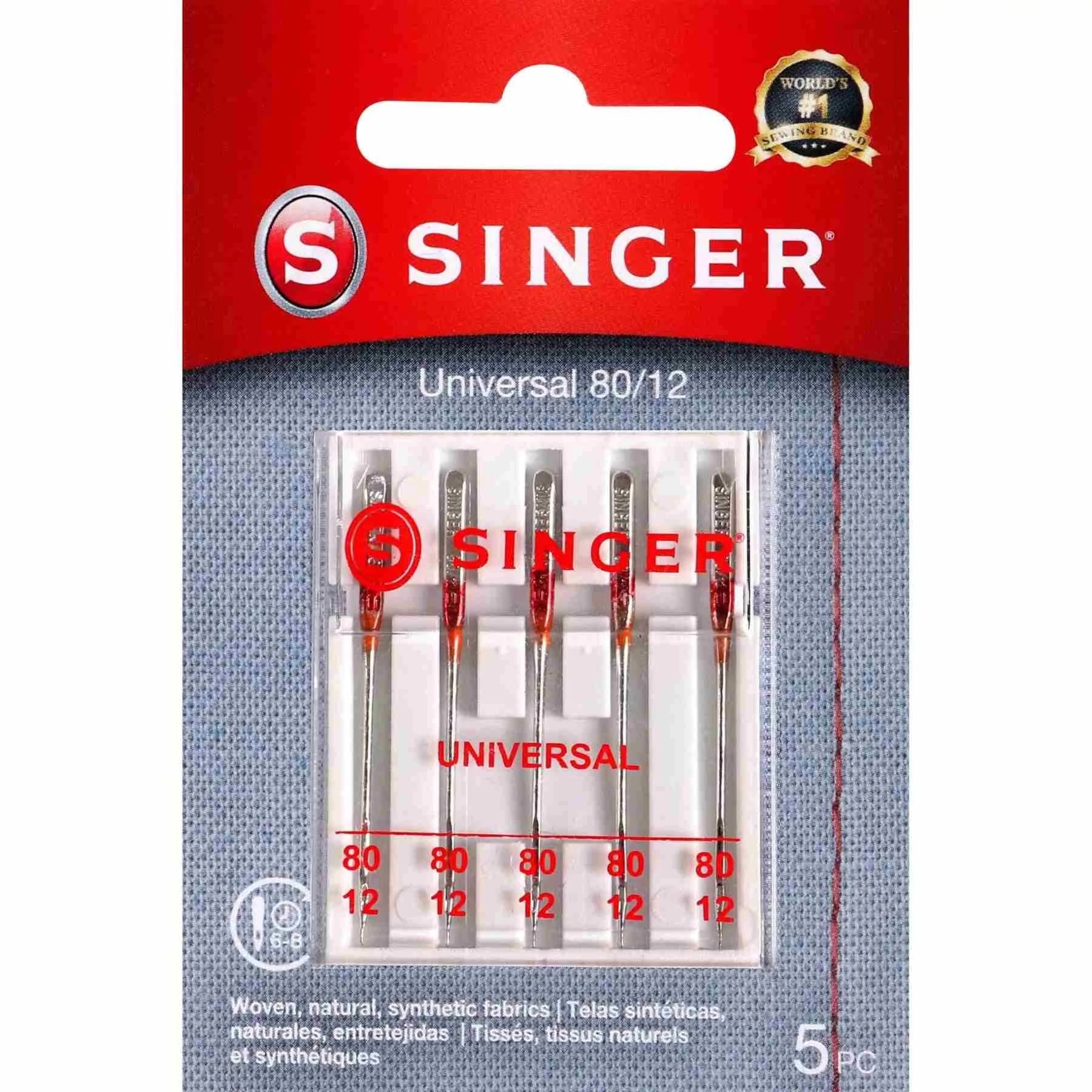 SINGER® Universal Needles 80/12 5-Pack | SINGER®