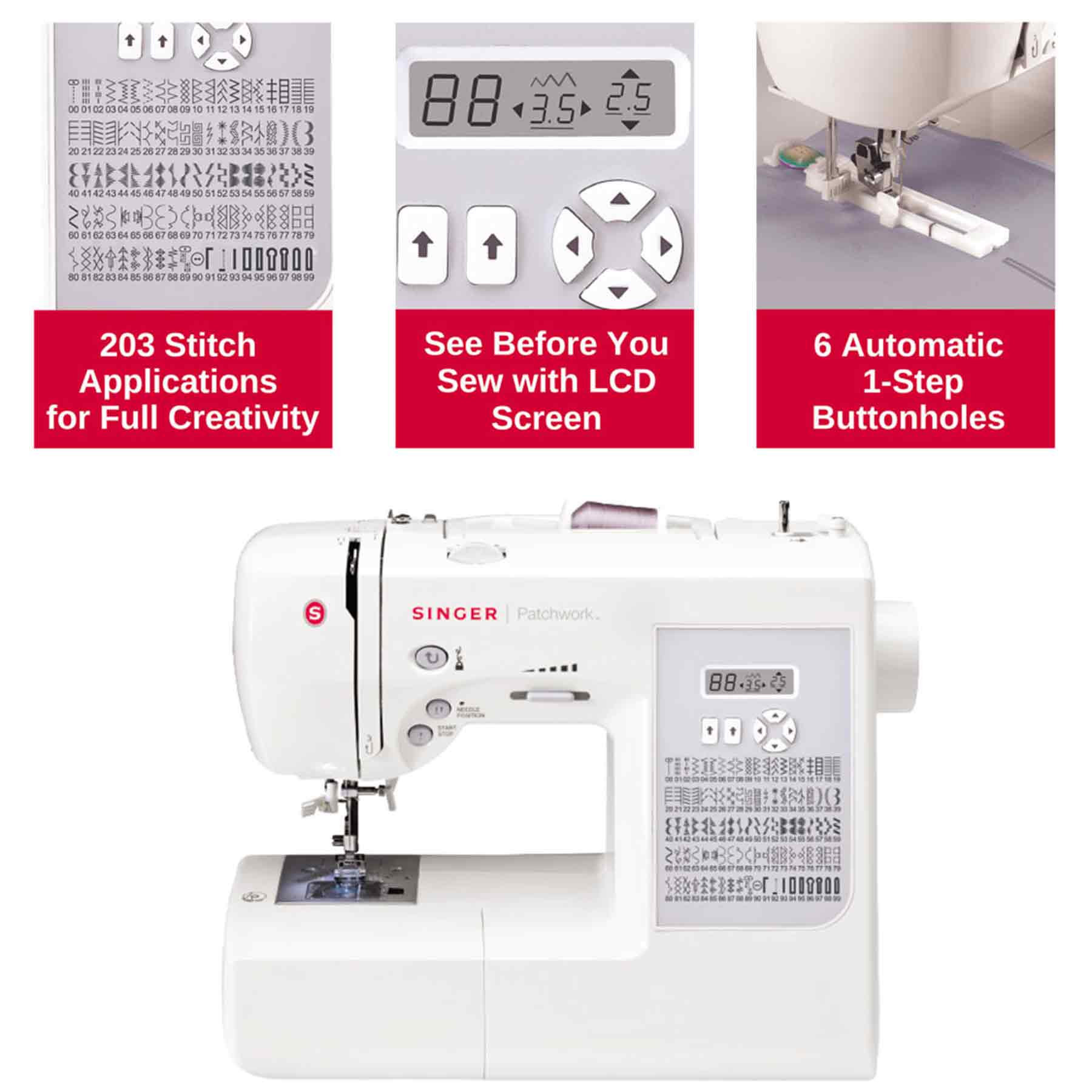Singer shop Patchwork sewing/quilting machine
