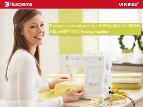 HUSQVARNA® VIKING® H|CLASS™ E10 Sewing Machine