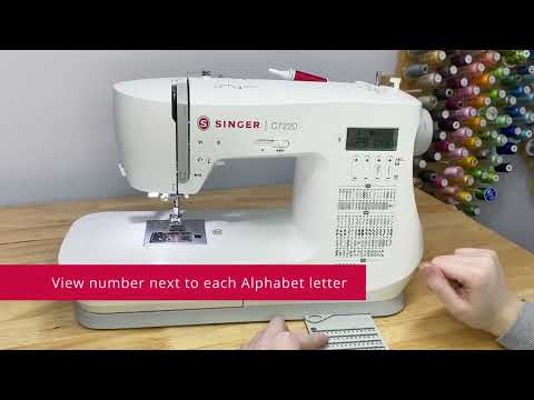 SINGER® C7220 Sewing Machine with Extension Table