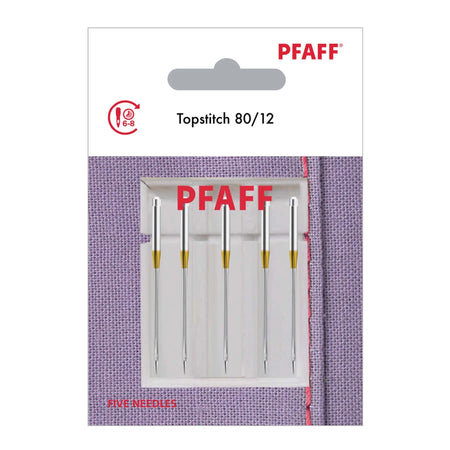 PFAFF® Topstitch Agujas Tamaño 80/12 5-Pack