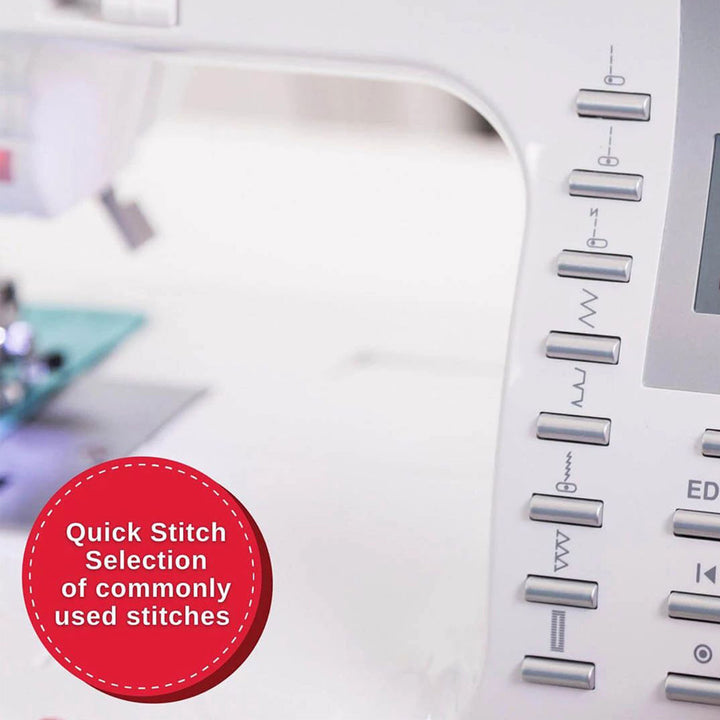 Paquete de máquina de coser y kit de prensatelas SINGER® Sew Spacious Quantum Stylist™ 9960