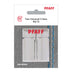 PFAFF® Twin Universal 2.5mm Needle Taille 80/12