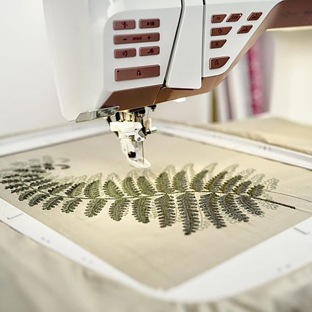 La plupart des techniques de broderie spécialisées intégrées