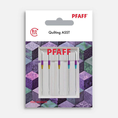 PFAFF® Quilting Needles Assorted Sizes 5-Pack (aiguilles à quilter de tailles différentes)