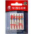 SINGER® Aiguilles universelles et à pointe sphérique Tailles assorties